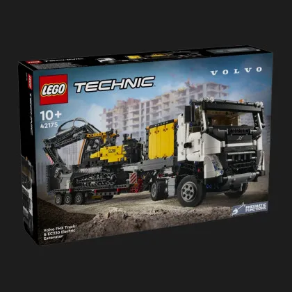 Конструктор LEGO Technic Вантажівка Volvo FMX і Електричний екскаватор EC230 (42175)