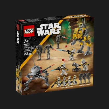 Конструктор LEGO Star Wars Бойовий загін бійців-клонів 327-го галактичного корпусу (75431)