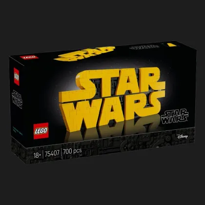 Конструктор LEGO Star Wars Логотип з кубиків Зоряні війни (75407)