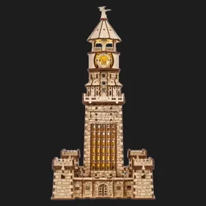 Дерев'яний 3D конструктор UGEARS Александрійський маяк (70254)