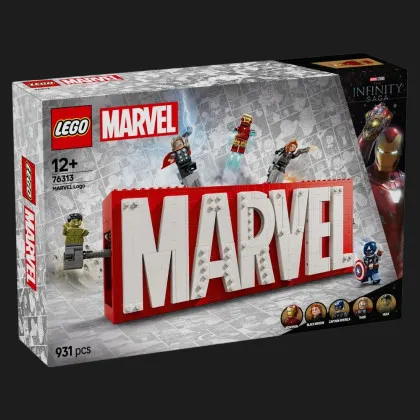 Конструктор LEGO Super Heroes Логотип и минифигурки MARVEL (76313)