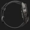 Garmin Fenix 9 Pro 43mm AMOLED Sapphire Carbon Gray DLC Titanium with Black/Pebble Gray Silicone Band