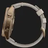 Garmin Fenix 9 Pro 43mm LTE AMOLED Sapphire Autumn Gold Titanium with Bone Leather Band