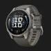 Garmin Fenix 9 43mm AMOLED Sapphire Titanium with Pebble Gray Silicone Band