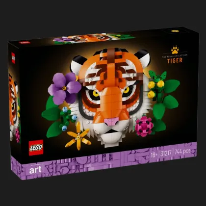 Конструктор LEGO Art Колекція фауни — Тигр (31217)