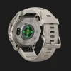 Garmin Fenix 9 43mm AMOLED Sapphire Titanium with Fog Gray Silicone Band