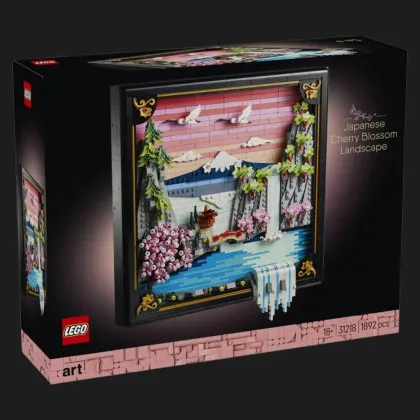 Конструктор LEGO Art Японський пейзаж із цвітом сакури (31218)