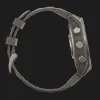 Garmin Fenix 9 47mm AMOLED Sapphire Titanium with Pebble Gray Silicone Band