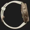 Garmin Fenix 9 Pro 43mm AMOLED Sapphire Autumn Gold Titanium with Cream/French Gray Silicone Band