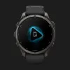 Garmin Fenix 9 47mm AMOLED Sapphire Carbon Gray DLC Titanium with Black Silicone Band