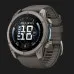Garmin Fenix 9 51mm AMOLED Sapphire Titanium with Pebble Gray Silicone Band