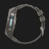 Garmin Fenix 9 51mm AMOLED Sapphire Titanium with Pebble Gray Silicone Band