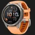 Garmin Fenix 9 Pro 43mm LTE AMOLED Sapphire Titanium with Shell Pink/Autumn Orange Silicone Band