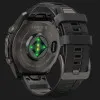 Garmin Fenix 9 Pro 47mm AMOLED Sapphire Carbon Gray DLC Titanium with Black/Pebble Gray Silicone Band