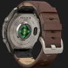Garmin Fenix 9 Pro 47mm LTE AMOLED Sapphire Titanium with Walnut Leather Band