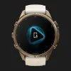 Garmin Fenix 9 Pro 43mm AMOLED Sapphire Autumn Gold Titanium with Cream/French Gray Silicone Band