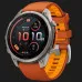 Garmin Fenix 9 Pro 47mm LTE AMOLED Sapphire Titanium with Autumn Orange/Spark Orange Silicone Band