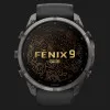 Garmin Fenix 9 Pro 51mm AMOLED Sapphire Carbon Gray DLC Titanium with Black/Pebble Gray Silicone Band