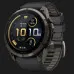 Garmin Fenix 9 Pro 51mm LTE AMOLED Sapphire Carbon Gray DLC Titanium with Black/Pebble Gray Silicone Band