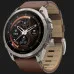 Garmin Fenix 9 Pro 51mm LTE AMOLED Sapphire Titanium with Walnut Leather Band