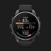 Garmin Fenix 9 Pro 47mm AMOLED Sapphire Carbon Gray DLC Titanium with Black/Pebble Gray Silicone Band