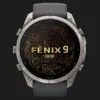 Garmin Fenix 9 Pro 51mm AMOLED Sapphire Titanium with Graphite/Black Silicone Band