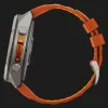 Garmin Fenix 9 Pro 51mm AMOLED Sapphire Titanium with Autumn Orange/Spark Orange Silicone Band