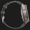 Garmin Fenix 9 Pro 47mm LTE Sapphire Solar Titanium with Pebble Gray/Silver Gray Silicone Band