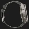 Garmin Fenix 9 Pro 51mm Sapphire Solar Titanium with Pebble Gray/Silver Gray Silicone Band