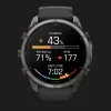 Garmin Fenix 9 Pro 51mm AMOLED Sapphire Carbon Gray DLC Titanium with Black/Pebble Gray Silicone Band
