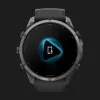 Garmin Fenix 9 Pro 51mm AMOLED Sapphire Carbon Gray DLC Titanium with Black/Pebble Gray Silicone Band