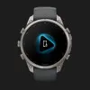 Garmin Fenix 9 Pro 47mm AMOLED Sapphire Titanium with Graphite/Black Silicone Band