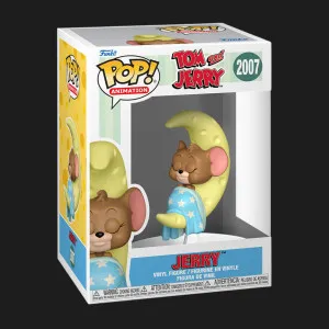 Фигурка Funko Pop! серии Том и Джерри S4 — Джерри на Сырной Луне (86281)