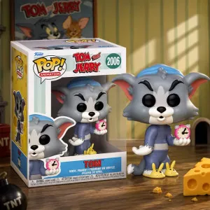 Фигурка Funko Pop! серии Том и Джерри S4 — Том с Будильником (86282)