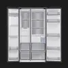 Холодильник Samsung (RS70F65K1TUA) (Silver)