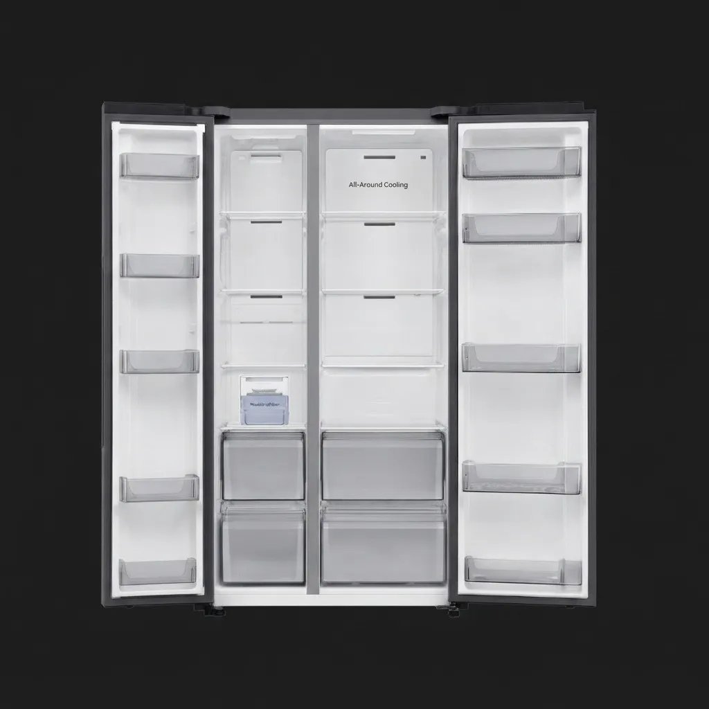 Холодильник Samsung (RS70F65Q1TUA) (Silver)