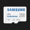 Карта пам’яті Samsung 256GB microSDXC PRO Endurance UHS-I U3 V30 Class 10 +SD Adapter