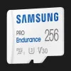 Карта пам’яті Samsung 256GB microSDXC PRO Endurance UHS-I U3 V30 Class 10 +SD Adapter