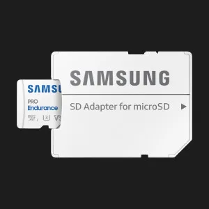 Карта пам’яті Samsung 256GB microSDXC PRO Endurance UHS-I U3 V30 Class 10 +SD Adapter в Хмельницькому