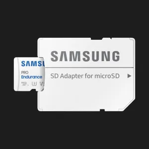 Карта пам’яті Samsung 128GB microSDXC PRO Endurance UHS-I U3 V30 Class 10 +SD Adapter в Хмельницькому