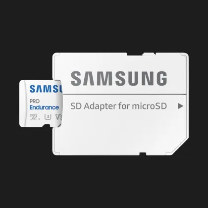 Карта памяти Samsung 128GB microSDXC PRO Endurance UHS-I U3 V30 Class 10 +SD Adapter