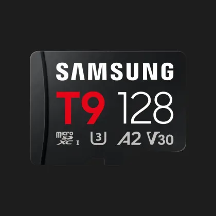 Карта памяти Samsung microSDXC 128GB T9 A2 V30 (MB-MH128T/WW)