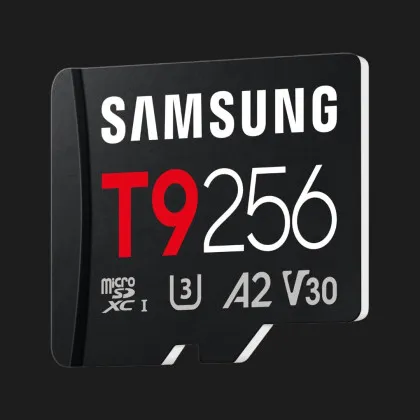 Карта памяти Samsung microSDXC 256GB T9 A2 V30 (MB-MH256T/WW)
