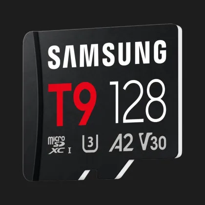 Карта памяти Samsung microSDXC 128GB T9 A2 V30 (MB-MH128T/WW)