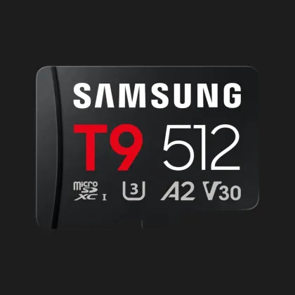 Карта пам'яті Samsung microSDXC 512GB T9 A2 V30 (MB-MH512T/WW) в Берегові
