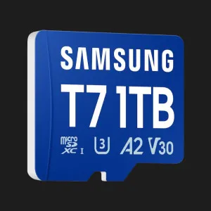 Карта пам'яті Samsung microSDXC 1TB T7 A2 V30 (MB-MB1T0T/WW) в Хмельницькому