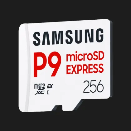 Карта памяти Samsung microSDXC 256GB P9 Express UHS-I V30 (MB-MK256T/WW)