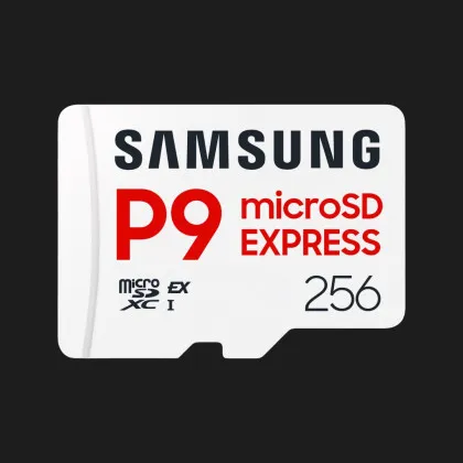 Карта памяти Samsung microSDXC 256GB P9 Express UHS-I V30 (MB-MK256T/WW)