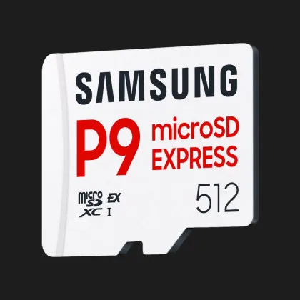 Карта пам'яті Samsung microSDXC 512GB P9 Express UHS-I V30 (MB-MK512T/WW) в Берегові