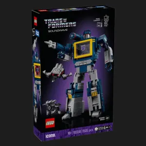 Конструктор LEGO Icons Transformers: Саундвейв (10358)